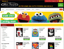 Tablet Screenshot of hotstuffmerchandise.com